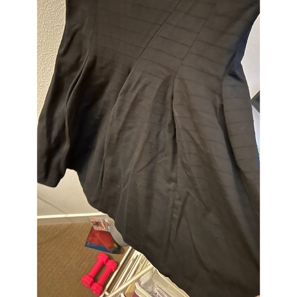 Halogen Mid Length Black Dress Size S - Picture 4 of 6